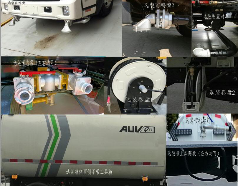 普羅科牌BJ5072GPSE6-P1綠化噴灑車公告圖片