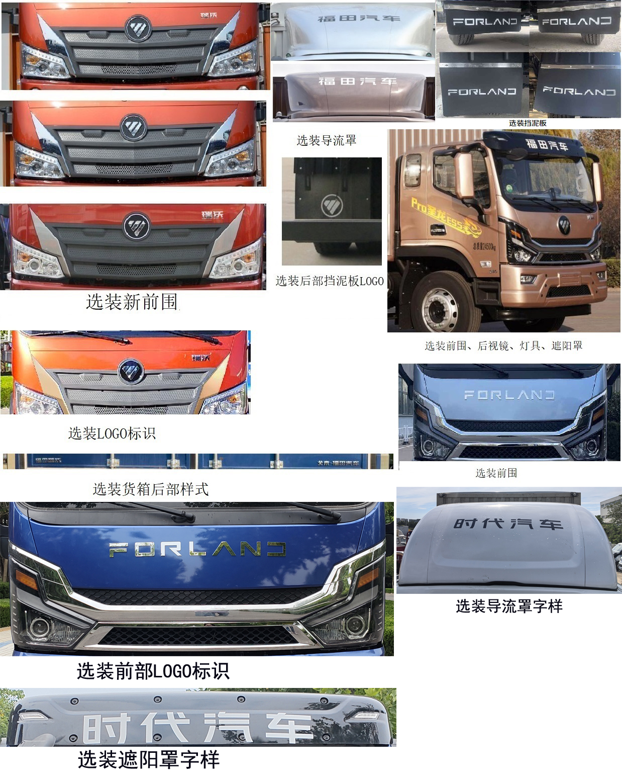 福田牌BJ5244XXYNPFB-01廂式運輸車公告圖片