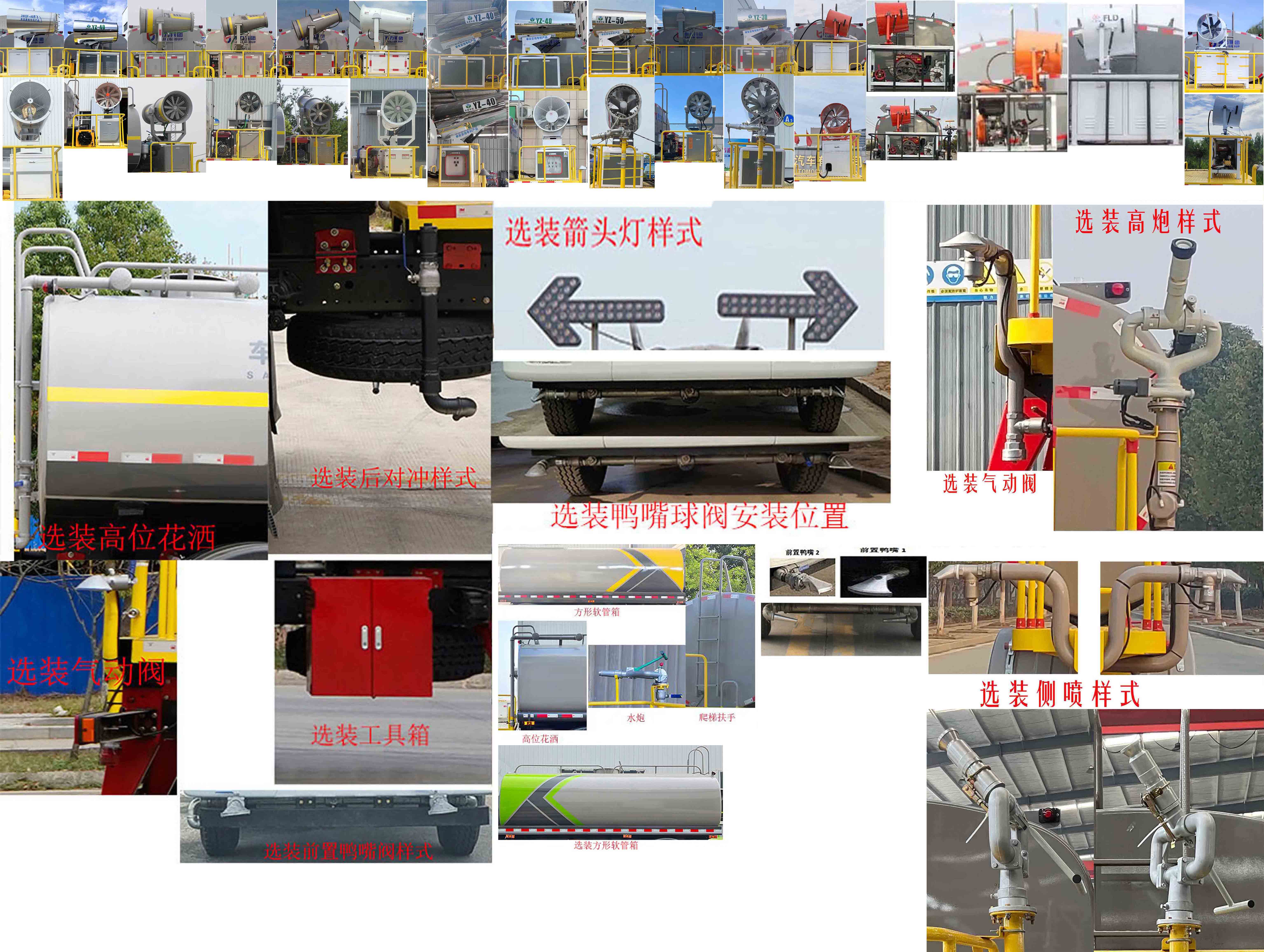 凱力風(fēng)牌KLF5251GPSS6綠化噴灑車公告圖片