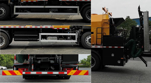 瀝青路面熱再生修補(bǔ)車圖片