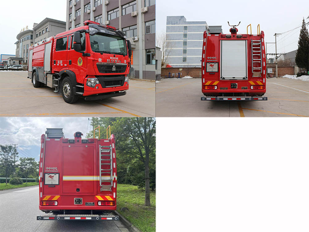 中卓時代牌ZXF5190GXFSG80/HT6水罐消防車公告圖片