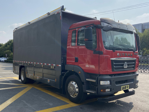 振翔股份牌ZXT5150XBXF6被服洗滌車