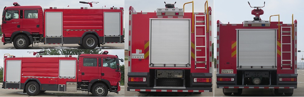 新東日牌YZR5190GXFPM80/H6泡沫消防車公告圖片