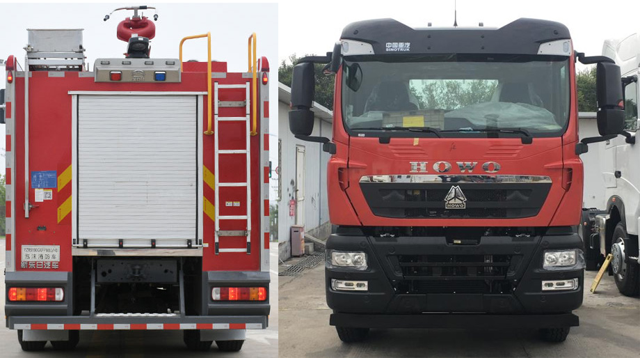 新東日牌YZR5190GXFPM80/H6泡沫消防車公告圖片