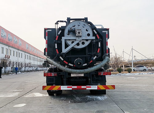 綠葉牌JYJ5186GQWF清洗吸污車公告圖片