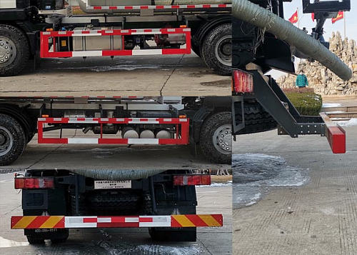 綠葉牌JYJ5186GQWF清洗吸污車公告圖片