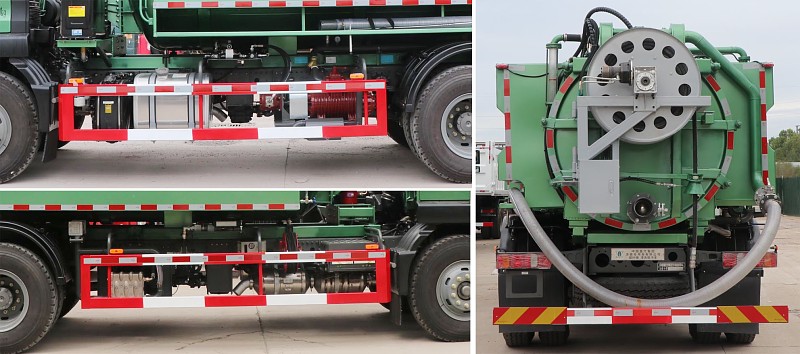 綠葉牌JYJ5186GQWF清洗吸污車公告圖片