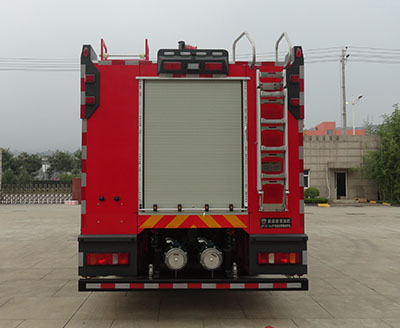 銀河牌BX5300GXFGP120/SK6干粉泡沫聯(lián)用消防車公告圖片