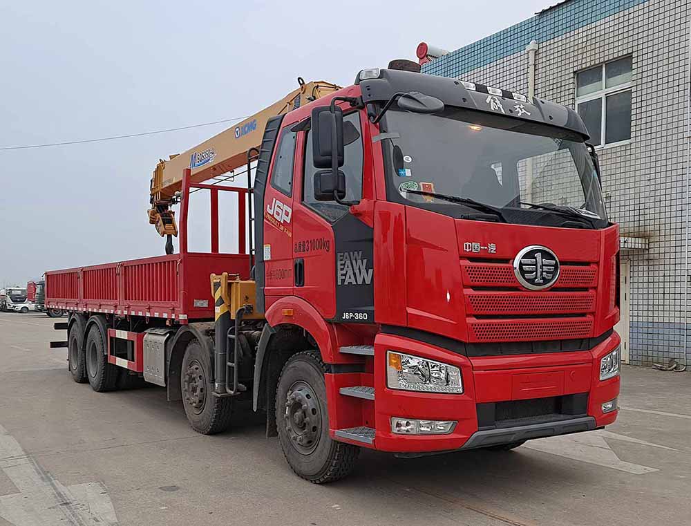 猛卡士特牌XCL5311JSQJ6隨車起重運輸車