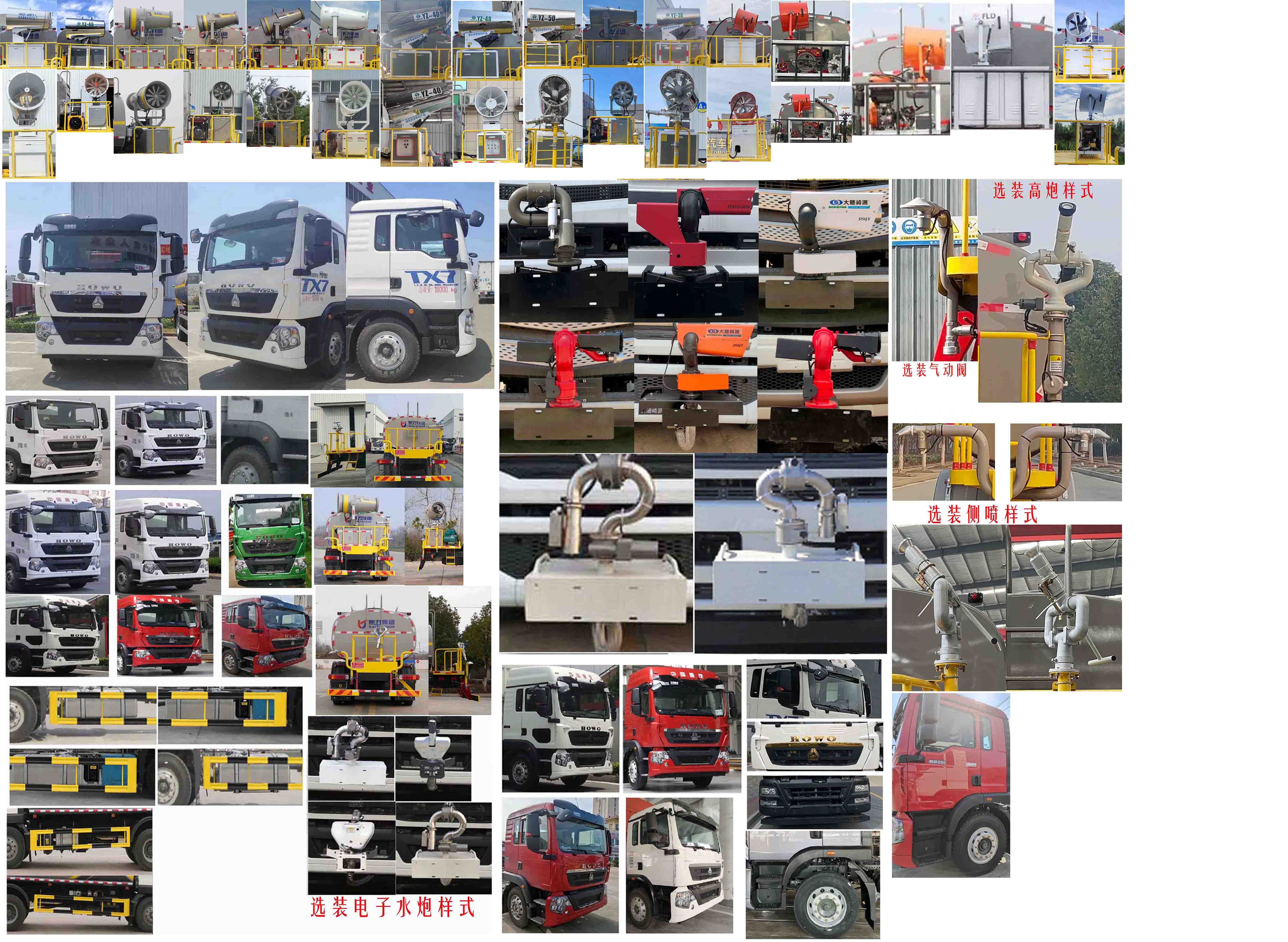 凱力風(fēng)牌KLF5181GPSZ6綠化噴灑車(chē)公告圖片