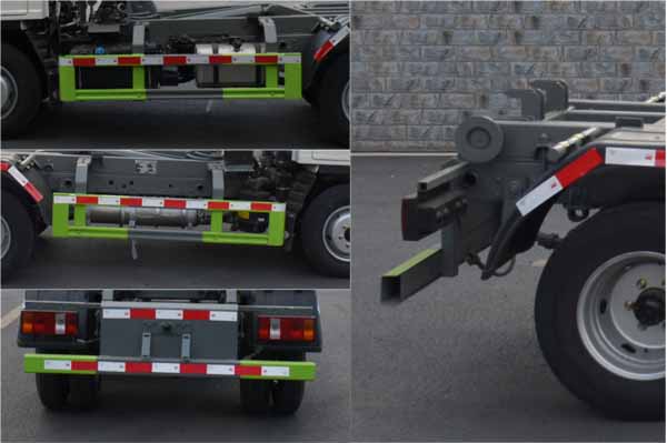 縱昂牌CLT5040ZXXBJ6車廂可卸式垃圾車公告圖片