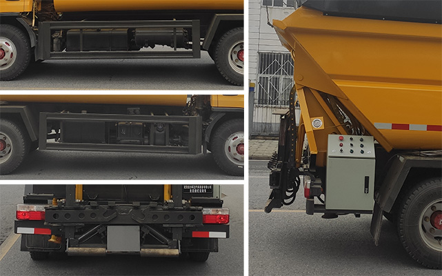 琴臺(tái)牌QT5070ZZZE6自裝卸式垃圾車公告圖片