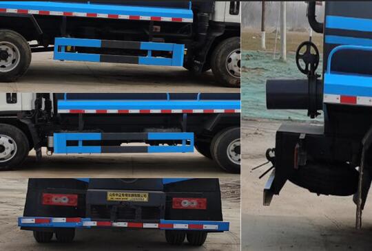 中盛誠達(dá)牌LZZ5076GXEBJ6吸糞車公告圖片