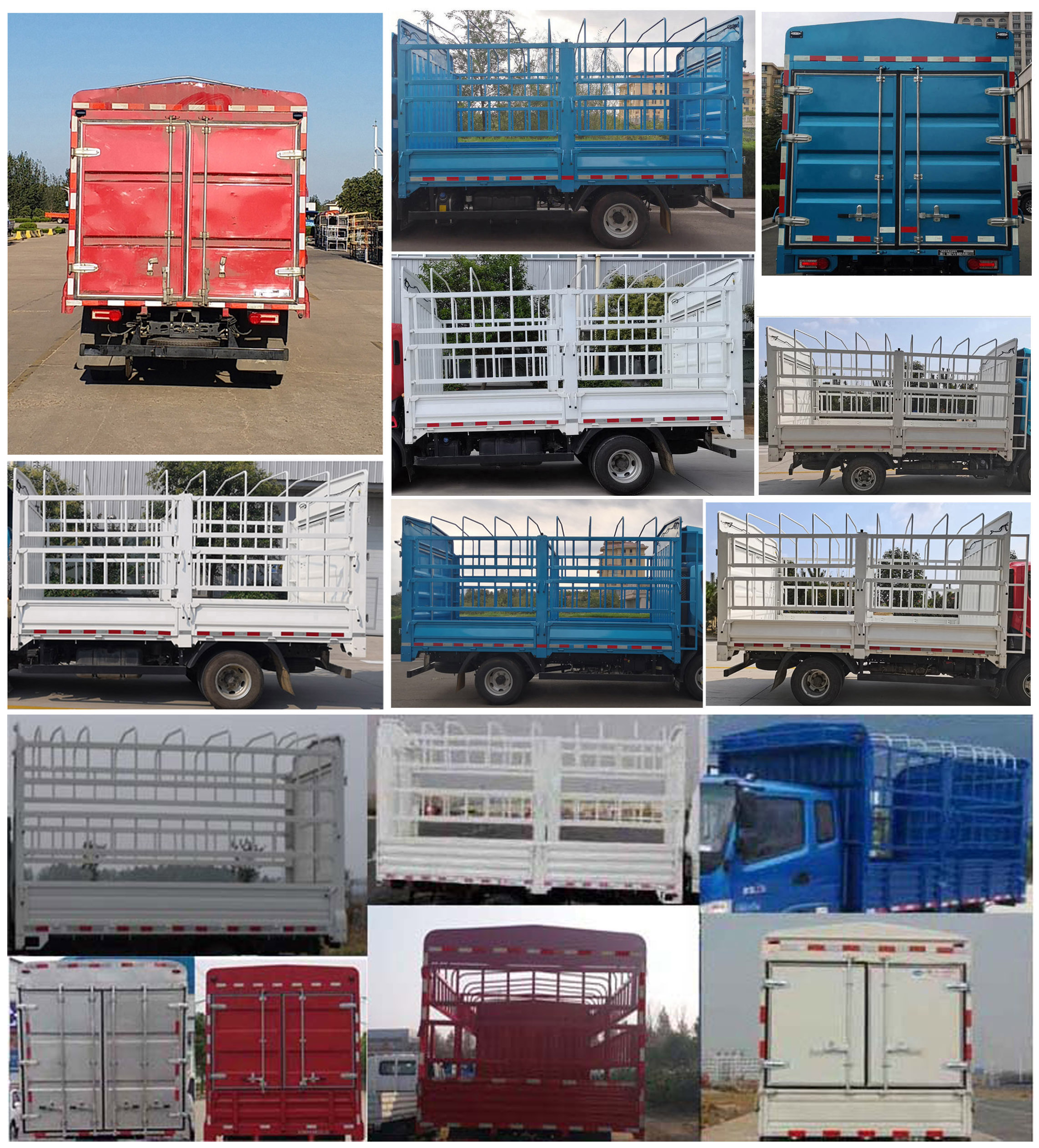 飛碟牌FD5070CCYW68K6-1倉柵式運輸車公告圖片