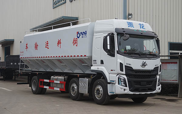 運(yùn)力牌LG5250ZSLC6散裝飼料運(yùn)輸車