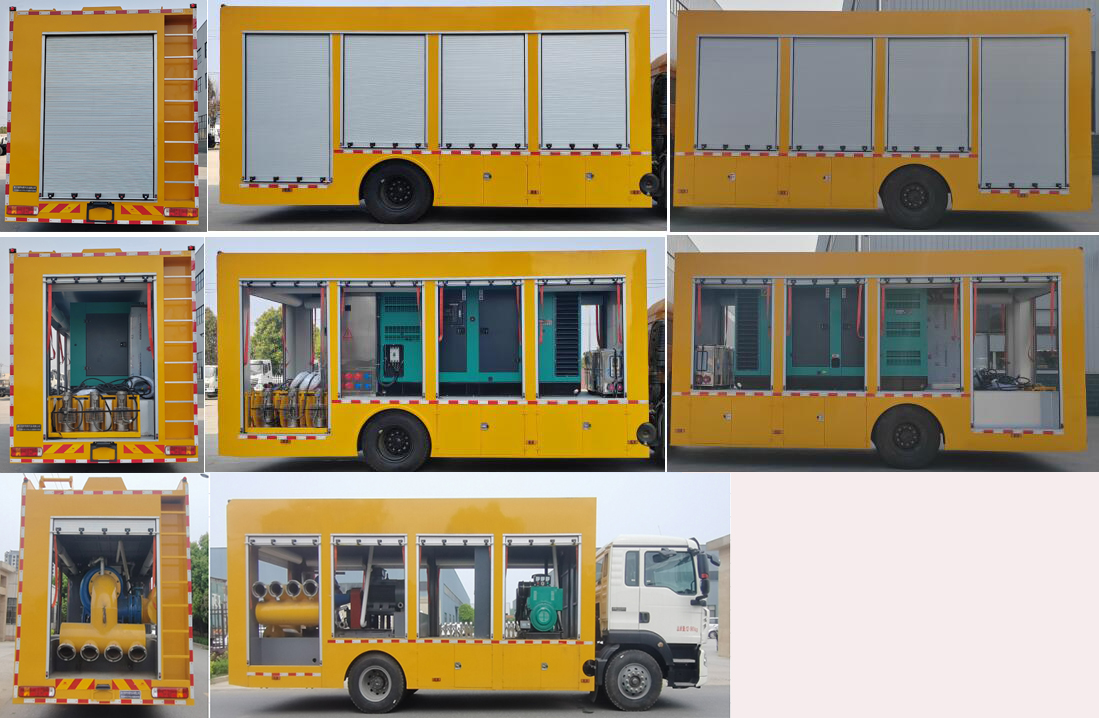 浩天星運(yùn)牌HTX5121TPSL6大流量排水搶險(xiǎn)車公告圖片