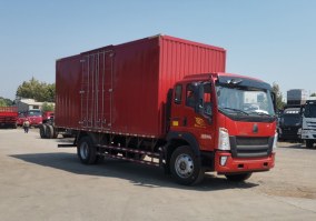 豪沃牌ZZ5187XXYK561DF1B厢式运输车