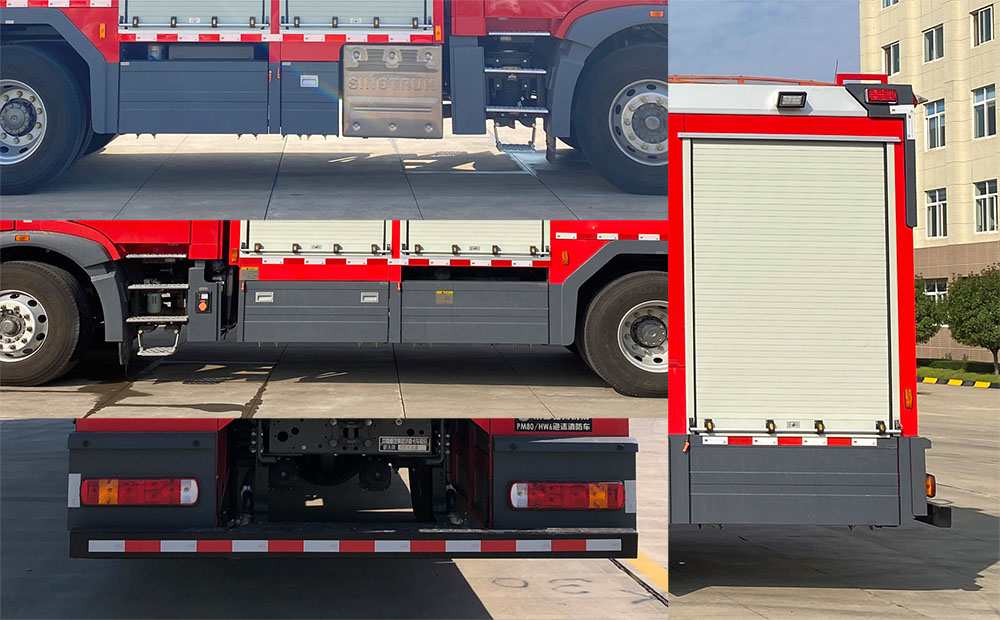 銀河牌BX5190GXFPM80/HW6泡沫消防車公告圖片