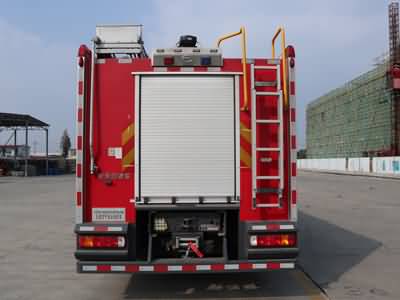 新東日牌YZR5180GXFAP50/H6壓縮空氣泡沫消防車公告圖片