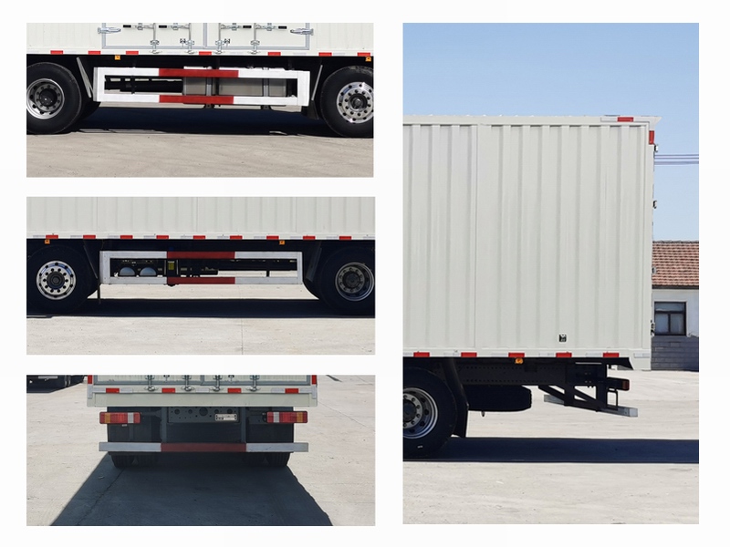 豪沃牌ZZ5317XXYV446KF1廂式運(yùn)輸車(chē)公告圖片