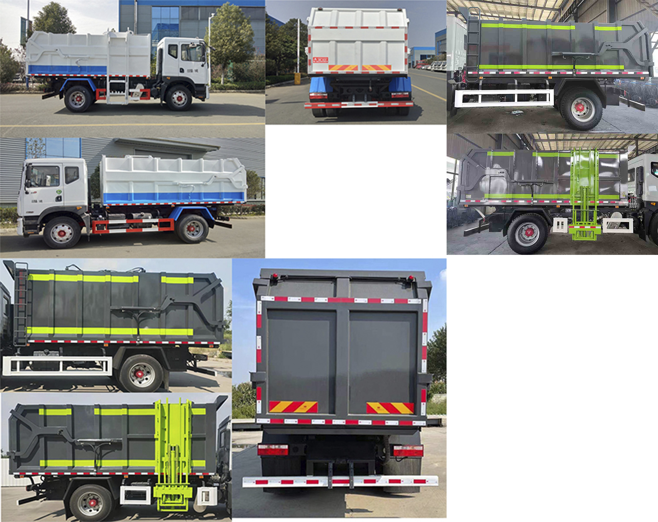 凱力風(fēng)牌KLF5180ZZZE6自裝卸式垃圾車公告圖片