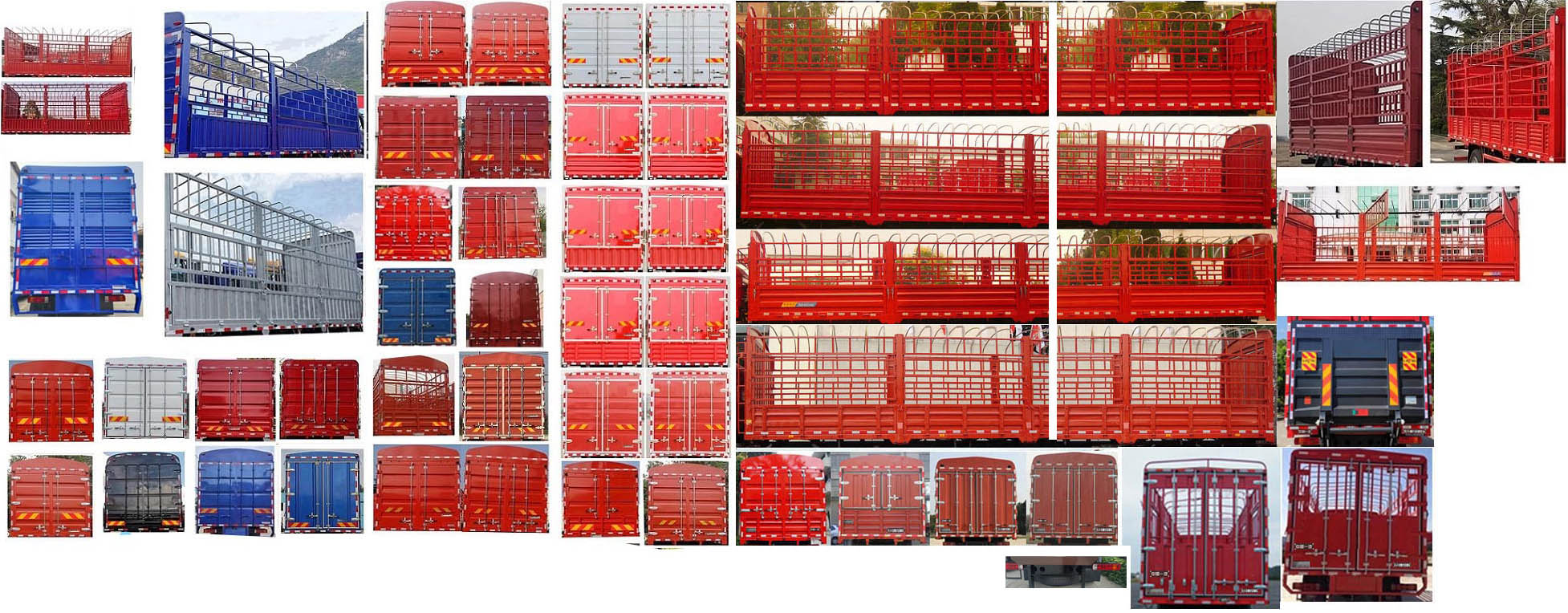 解放牌CA5181CCYP28K2L1E6A80倉柵式運輸車公告圖片