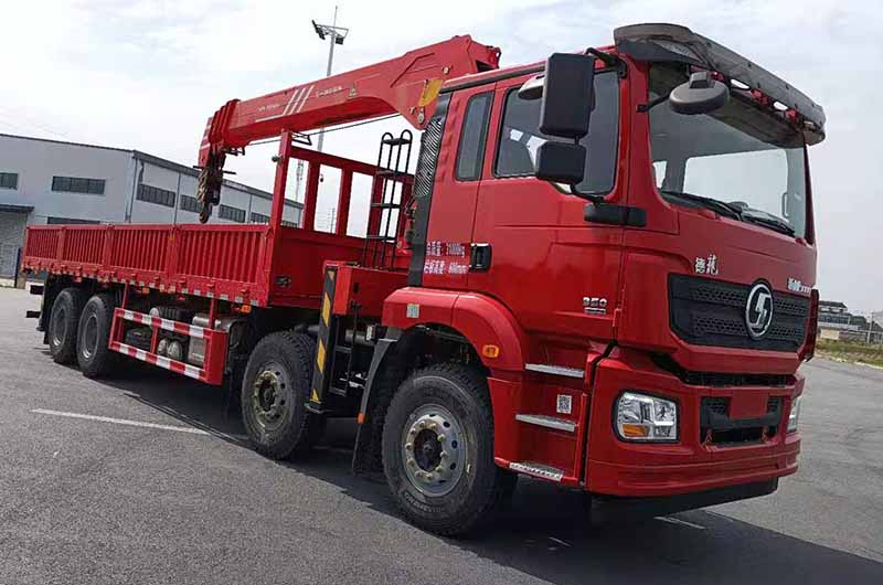 千動力牌SJP5310JSQ隨車起重運輸車