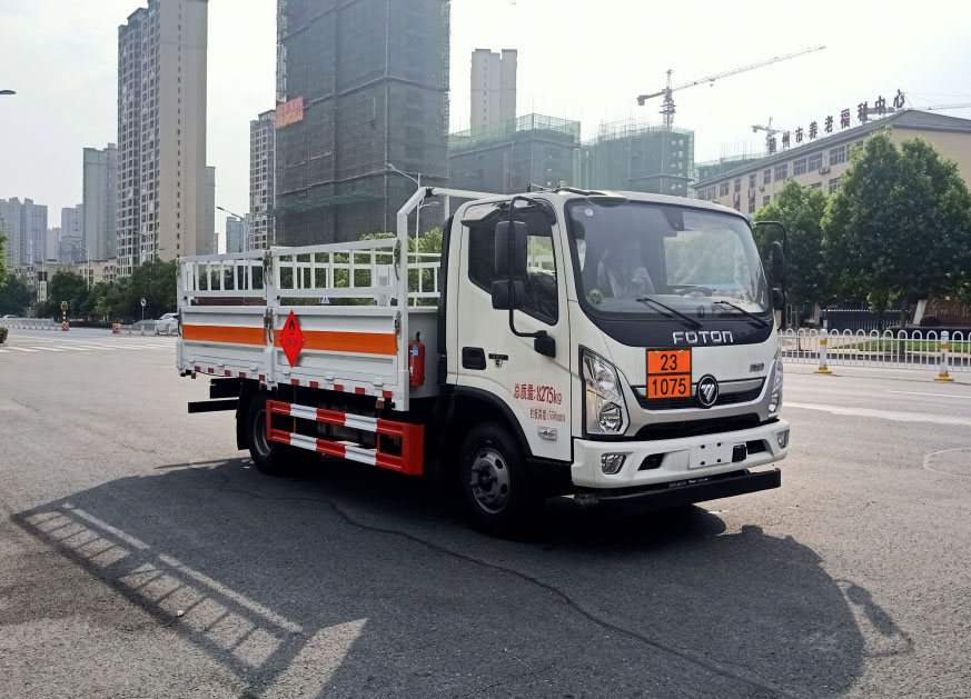 楚飛牌CLQ5080TQP6BJ氣瓶運(yùn)輸車