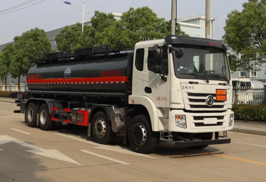 中汽力威牌HLW5320GFWEQ6腐蝕性物品罐式運(yùn)輸車