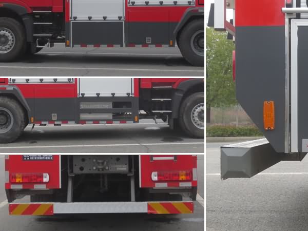 江特牌JDF5270GXFGP100/Z6干粉泡沫聯(lián)用消防車公告圖片