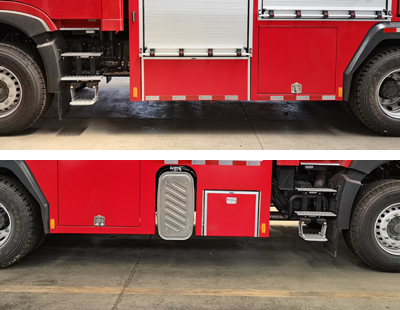 江特牌JDF5270GXFGP100/Z6干粉泡沫聯(lián)用消防車公告圖片