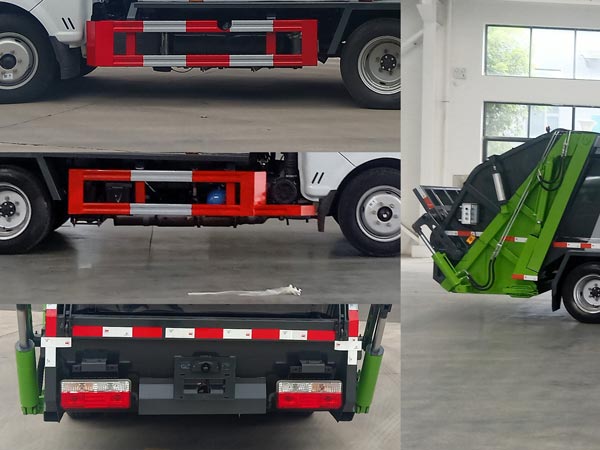 程力威牌CLW5040ZYSDP壓縮式垃圾車(chē)公告圖片