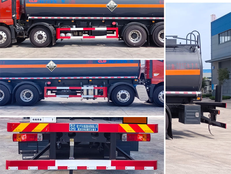 腐蝕性物品罐式運(yùn)輸車圖片