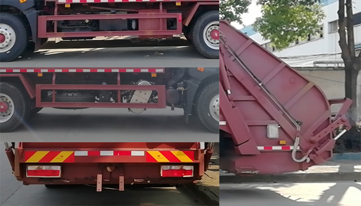 龍星匯牌HLV5181ZYSEQ6壓縮式垃圾車公告圖片