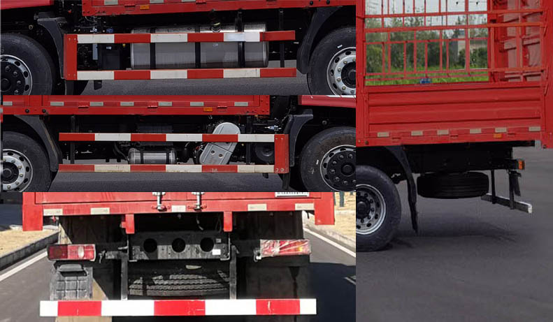 東風(fēng)牌DFV5253CCYGP6DT倉柵式運(yùn)輸車公告圖片