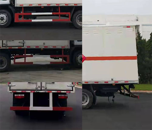 順風(fēng)智造牌SFZ5100XRYE6易燃液體廂式運(yùn)輸車公告圖片