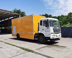 大流量排水抢险车
