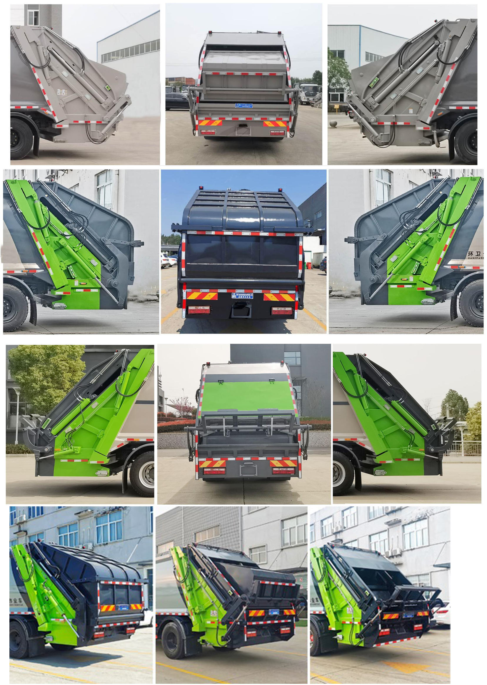 程力威牌CLW5182ZYS6WL壓縮式垃圾車公告圖片