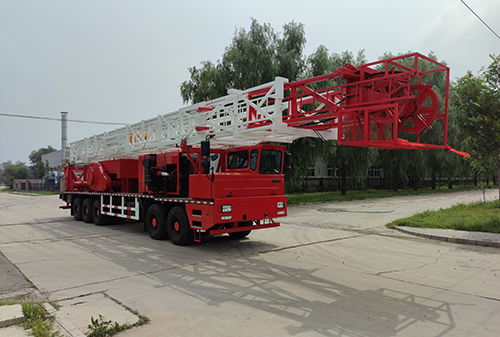 航天泰特牌TAS5550TXJ修井機