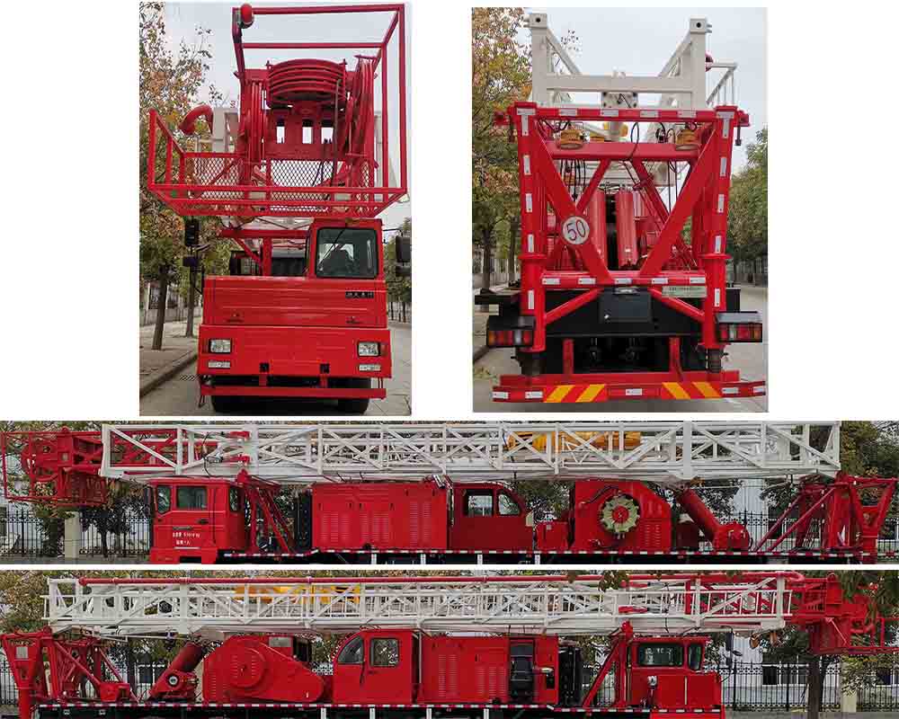 航天泰特牌TAS5550TXJ修井機(jī)公告圖片