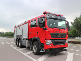 中卓時代牌ZXF5240GXFGF60/HT6干粉消防車