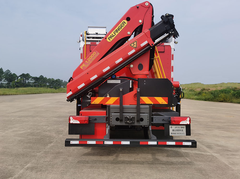 捷達(dá)消防牌SJD5140TXFJY120/SKA搶險(xiǎn)救援消防車公告圖片