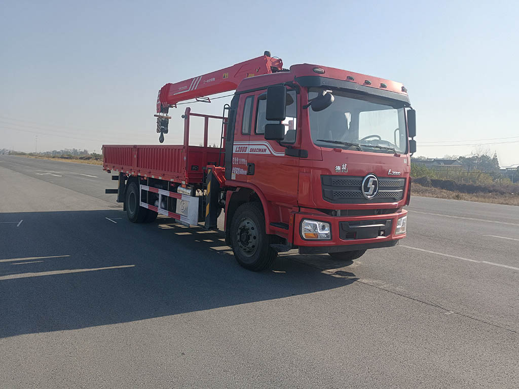 千動力牌SJP5183JSQ隨車起重運輸車