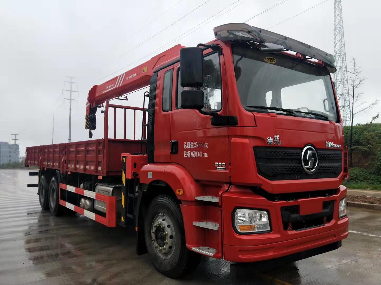 千動力牌SJP5252JSQ隨車起重運輸車