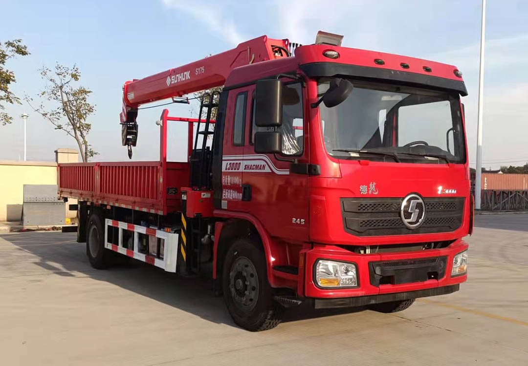 千動力牌SJP5181JSQ隨車起重運輸車