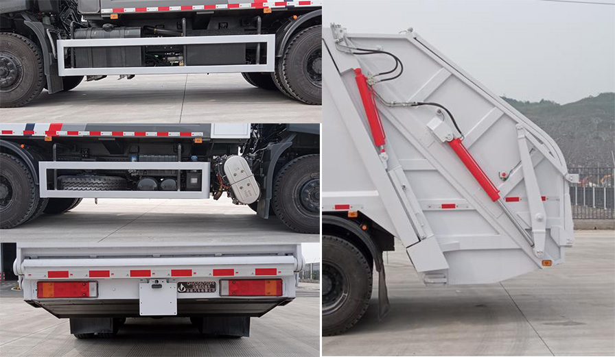 啟敬牌QHV5258ZYSDF6壓縮式垃圾車公告圖片