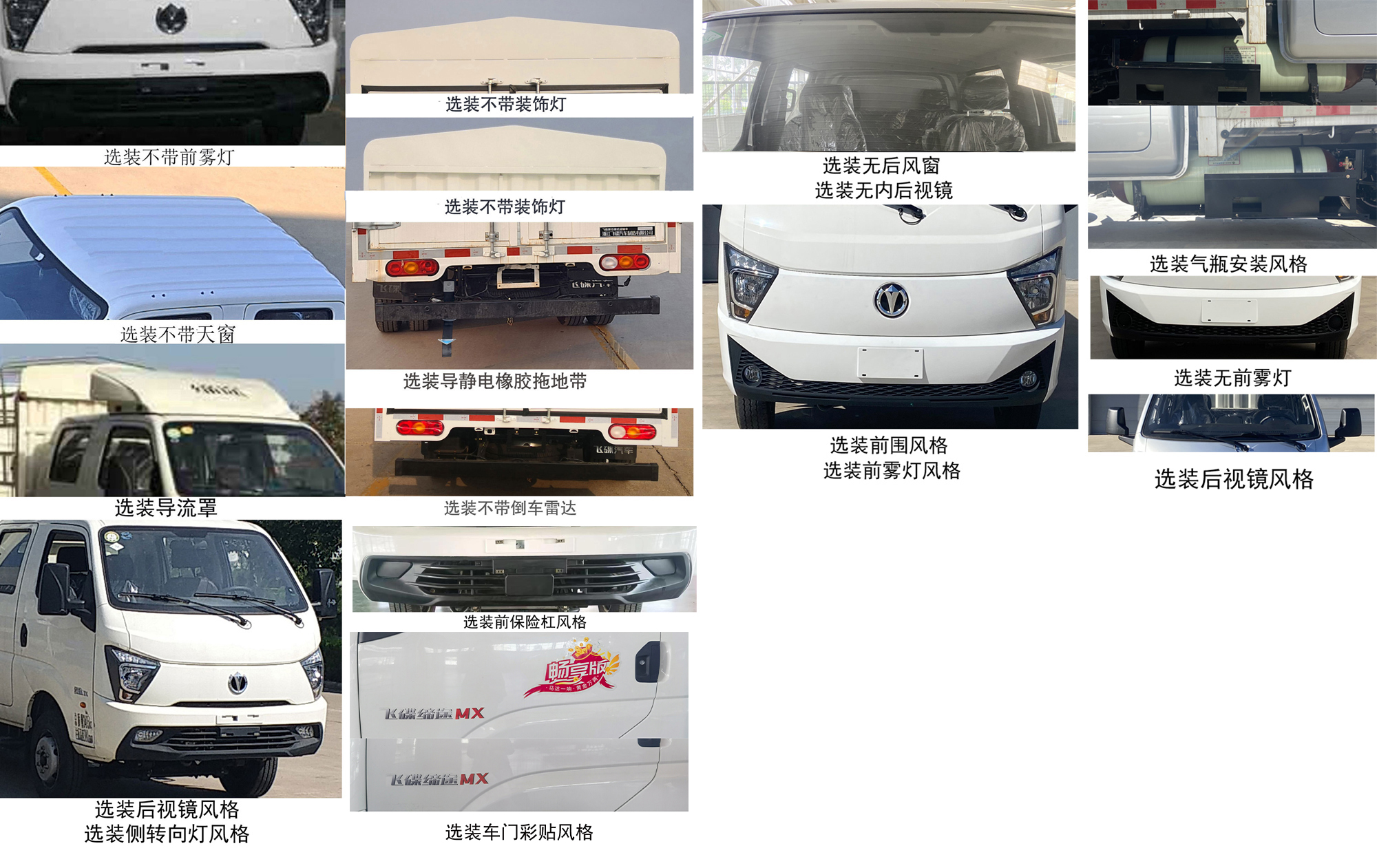 飛碟牌FD5038CCYR66K6-NG1倉(cāng)柵式運(yùn)輸車公告圖片