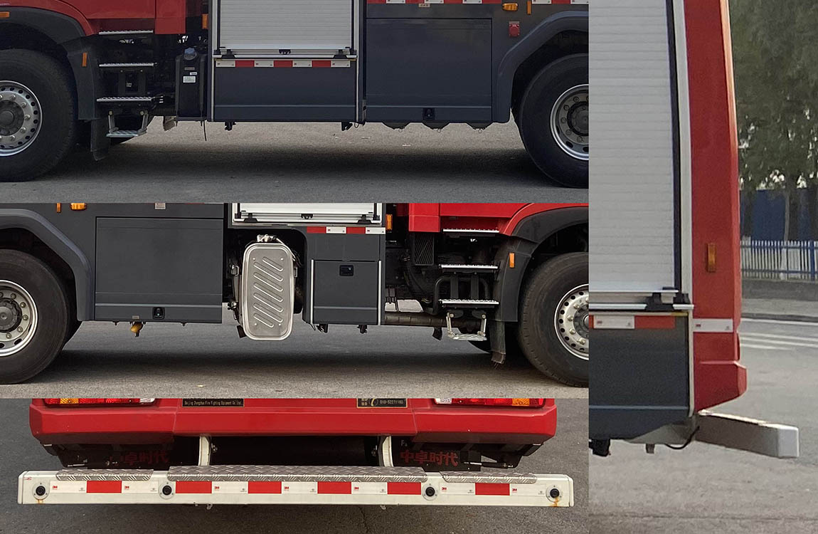 中卓時代牌ZXF5280GXFSG120/HT6水罐消防車公告圖片