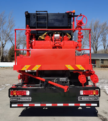 三一牌SYN5331TYL壓裂車(chē)公告圖片