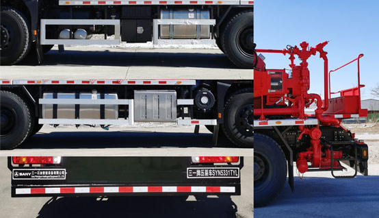 三一牌SYN5331TYL壓裂車(chē)公告圖片